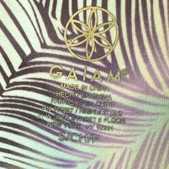 Women's Gaiam Om High-Waisted Pocket Yoga Capri Legging SZ S $48 - Picture 7 of 8